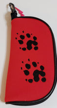 Load image into Gallery viewer, Eyeglass Holder Ferret Paw Print different colors