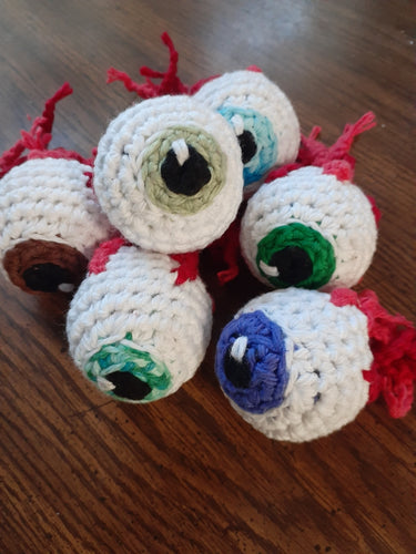Crochet Creepy Eyeball